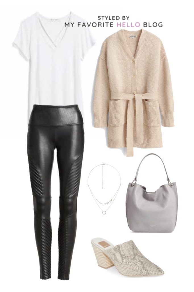 10 Ways to Style the Spanx Faux Leather Moto Leggings