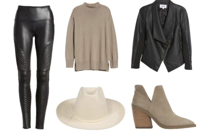 10 Ways to Style the Spanx Faux Leather Moto Leggings
