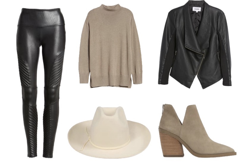 10 Ways to Style the Spanx Faux Leather Moto Leggings