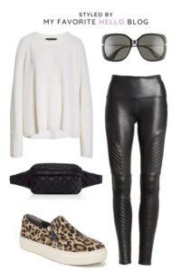 10 Ways to Style the Spanx Faux Leather Moto Leggings