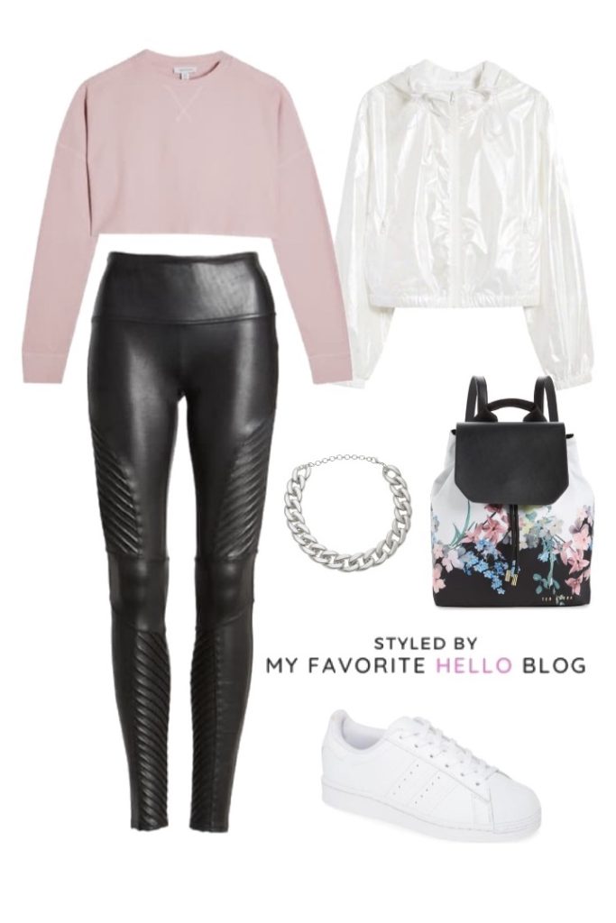 10 Ways to Style the Spanx Faux Leather Moto Leggings