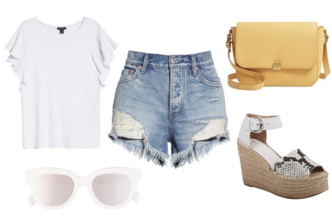 Denim Shorts for Summer and jean shorts for summer #denimshorts
