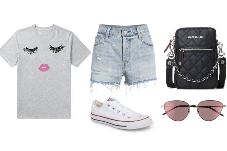 Graphic Tee Outfit Inspiration for Summer