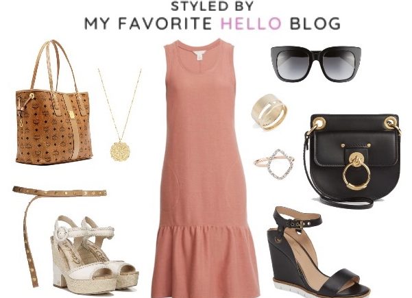How to Style a T-shirt Dress