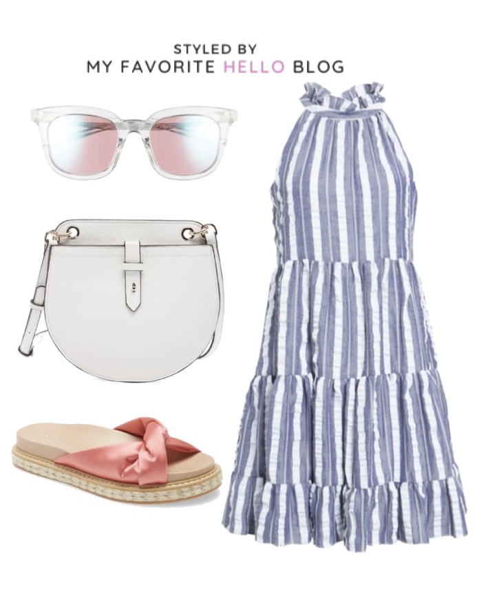 How to Style a Summer Dress Under $100 #summerdress