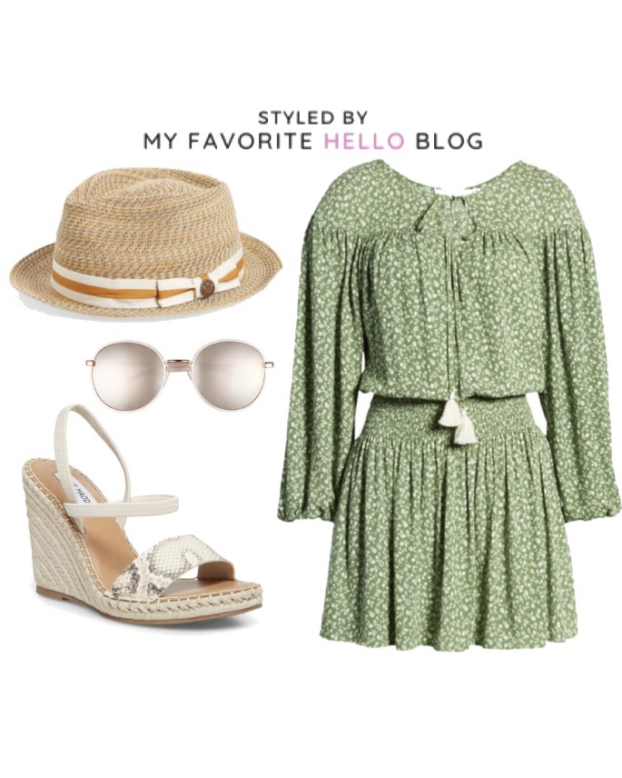 How to Style a Summer Dress Under $100 #summerdress