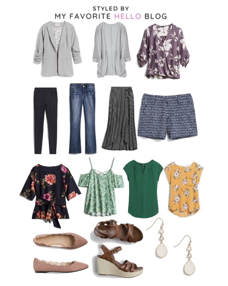 Stitch Fix Capsule Wardrobe for 30 Days of Outfits