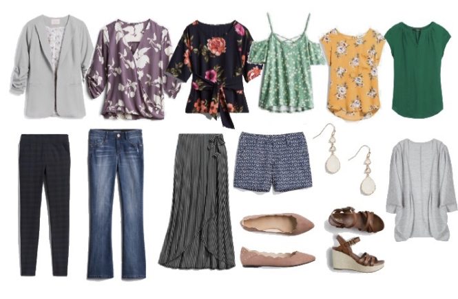 Stitch Fix Capsule Wardrobe for 30 Days of Outfits
