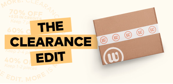 Wantable Clearance Edit