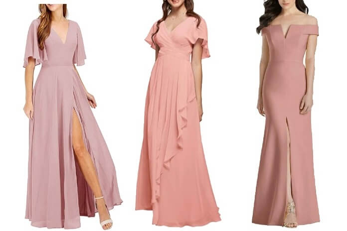 10 Best Stores for Dusty Rose Bridesmaid Dresses