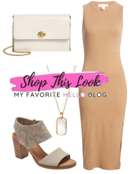 Bodycon dress for summer