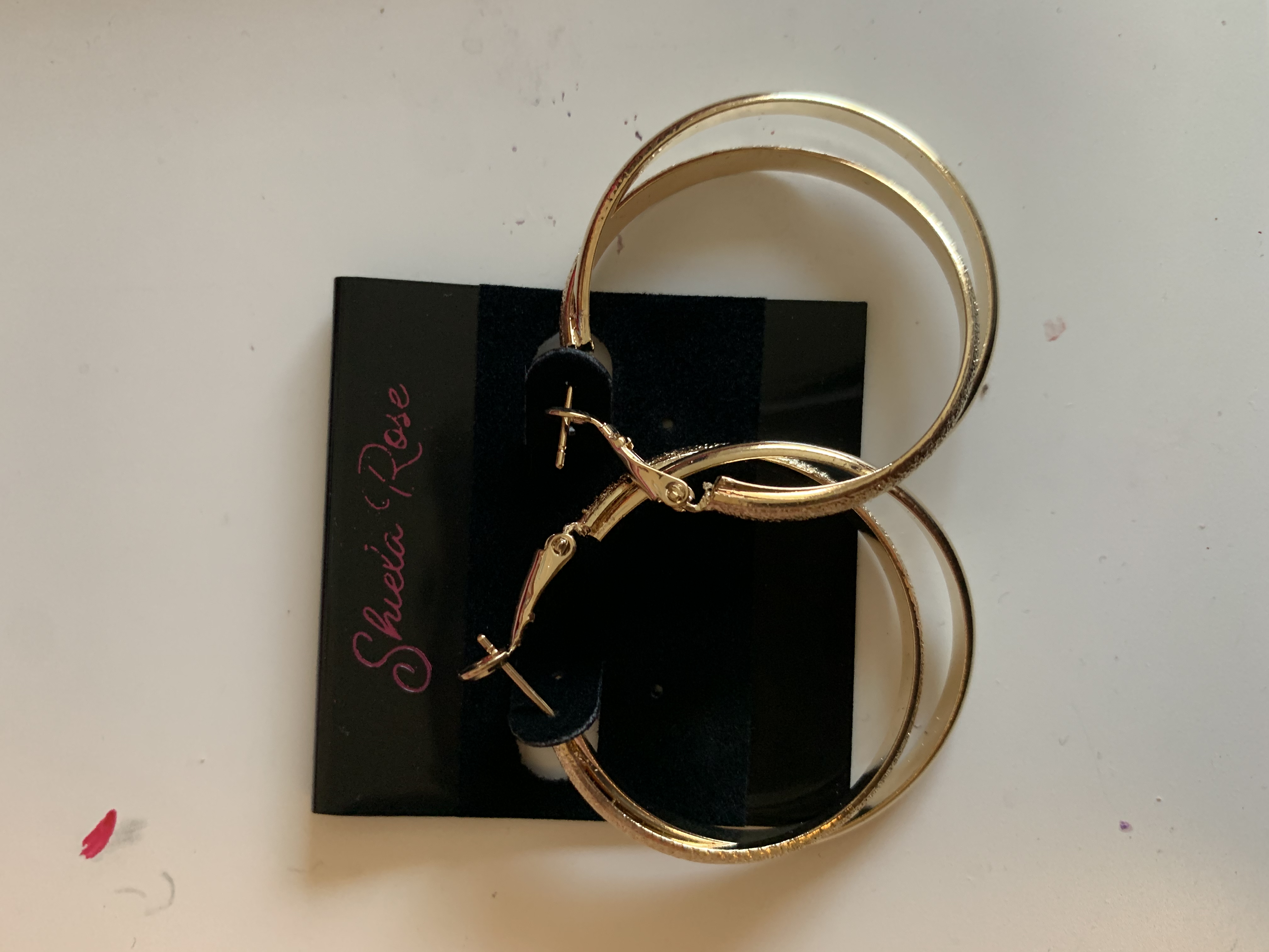 Earring received from Nadine West