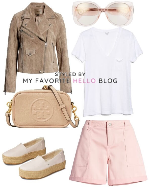 10 Outfits Styled: What to Wear with Pink Shorts