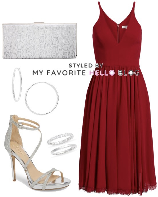 10 Looks: What Color Shoes to Wear with a Red Dress: Sultry and Fab