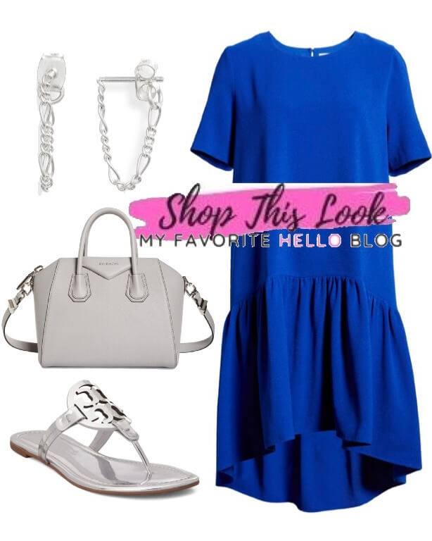 what color shoes to wear with royal blue dress