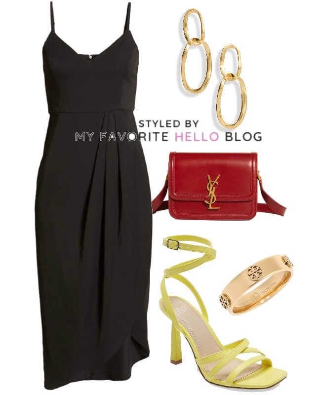 10 Outfits: What Color Shoes to Wear with a Black Dress