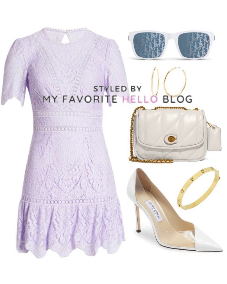 What Color Shoes to Wear with a Purple Dress