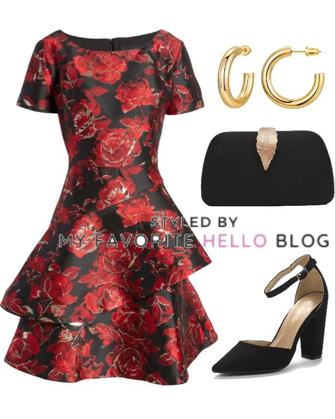 fall wedding guest outfit