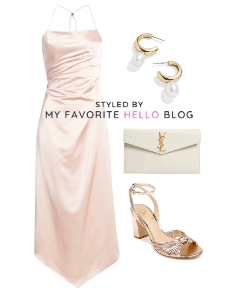 What Color Shoes to Wear with a Light Pink Dress: Feminine and Pretty