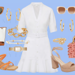 What to wear with a white dress in summer