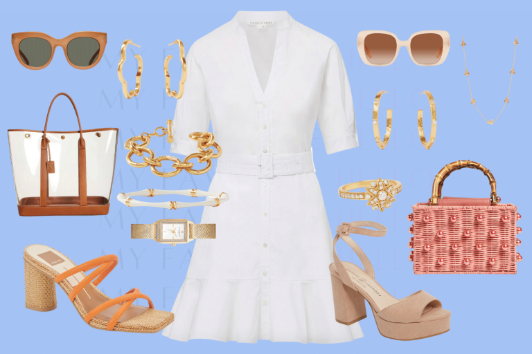 What to wear with a white dress in summer