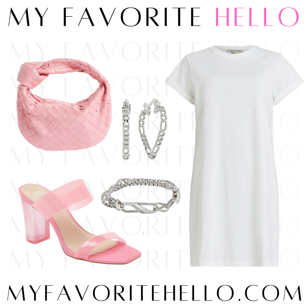 Falling into You Tshirt Dress