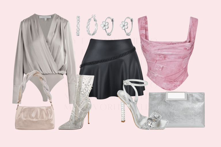 Black Mini Skirt Outfits for Going Out