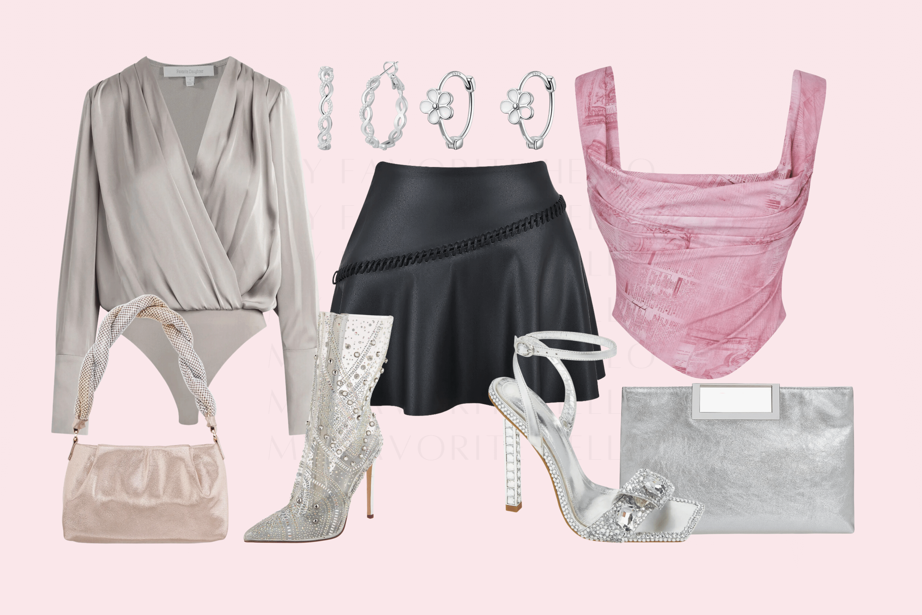 Black Mini Skirt Outfits for Going Out