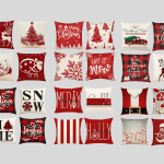 red christmas decor