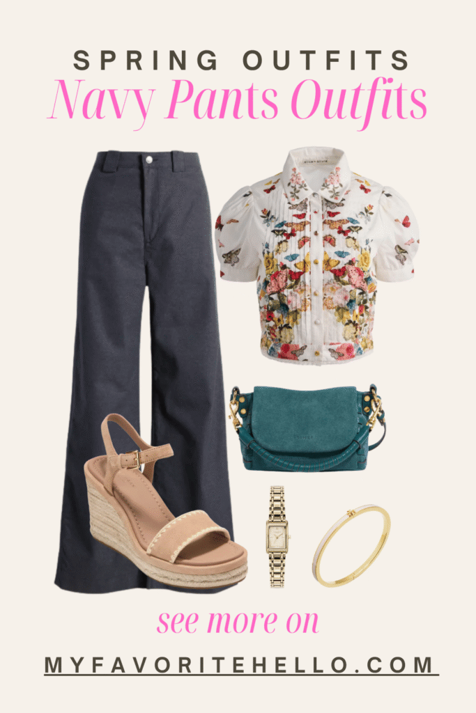 Navy Pants Outfits