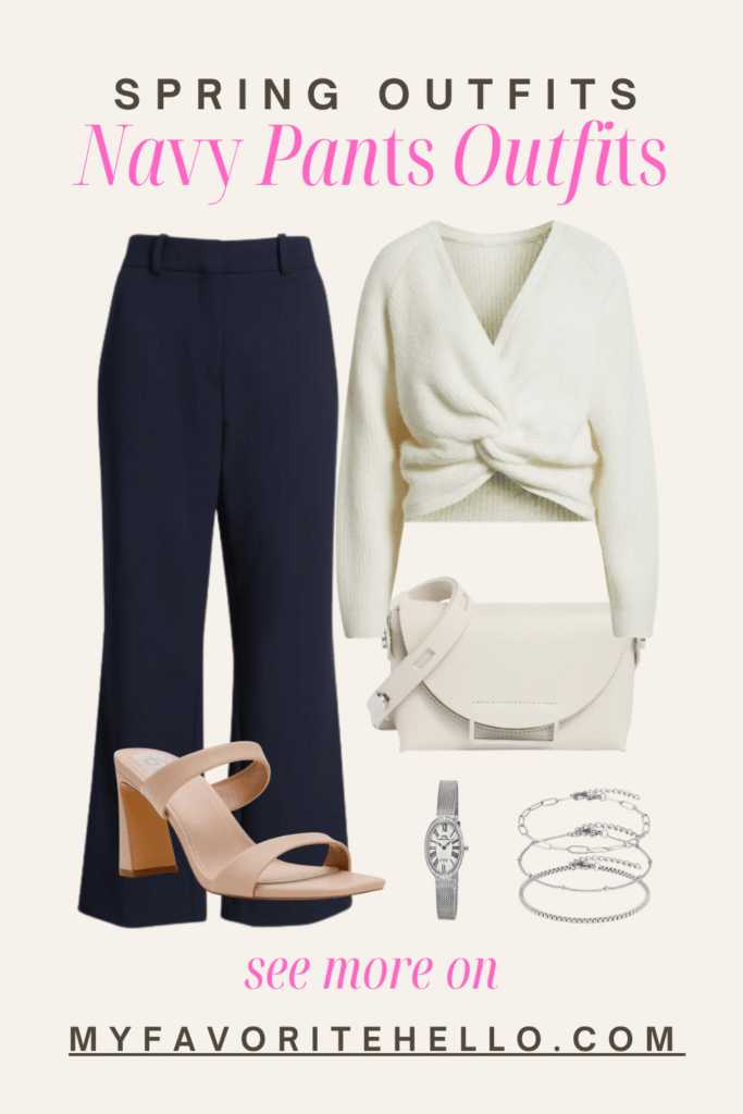 Navy Pants Outfits