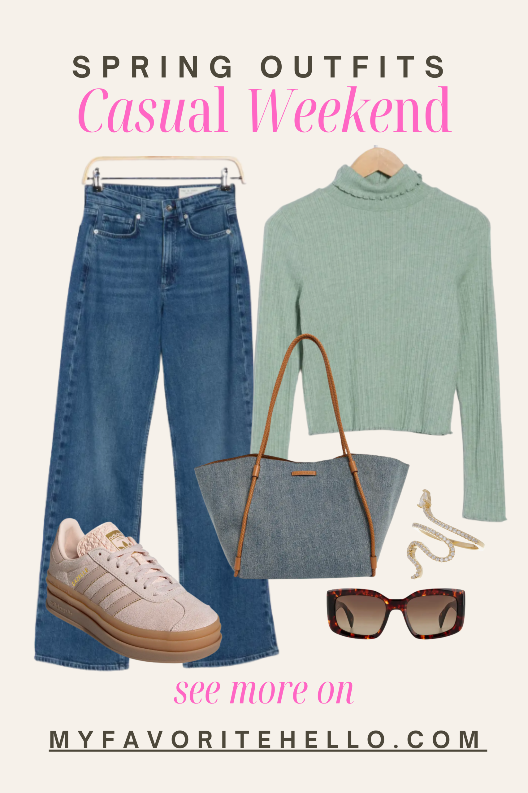 Spring Outfit Ideas with Jeans