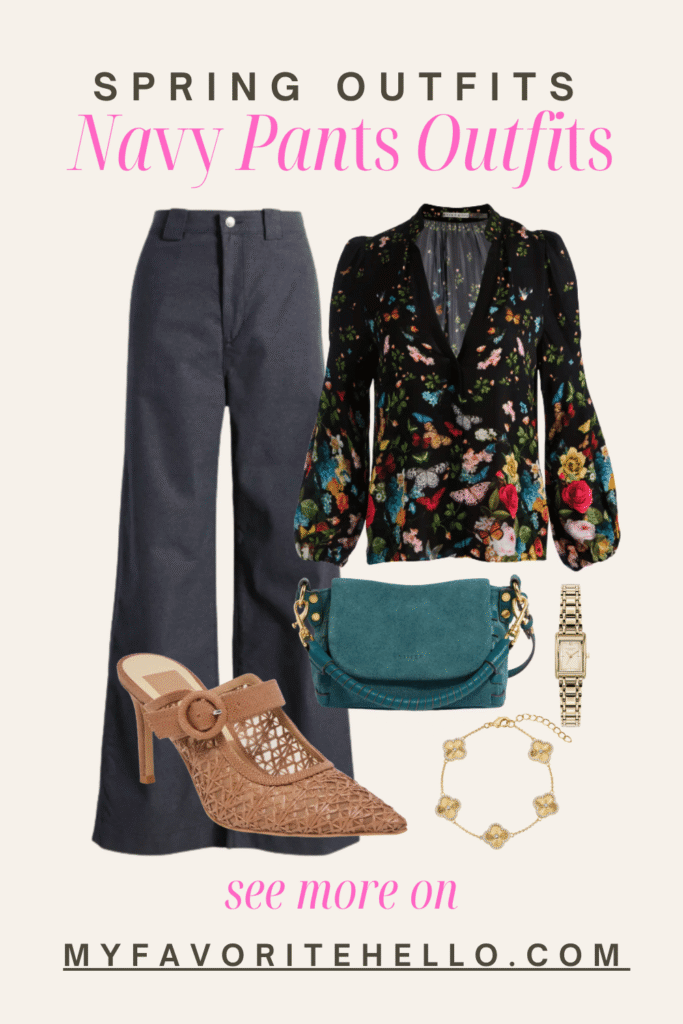 Navy Pants Outfits