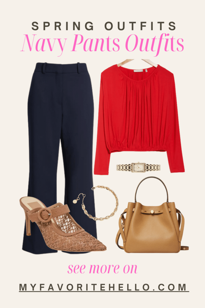 Navy Pants Outfits
