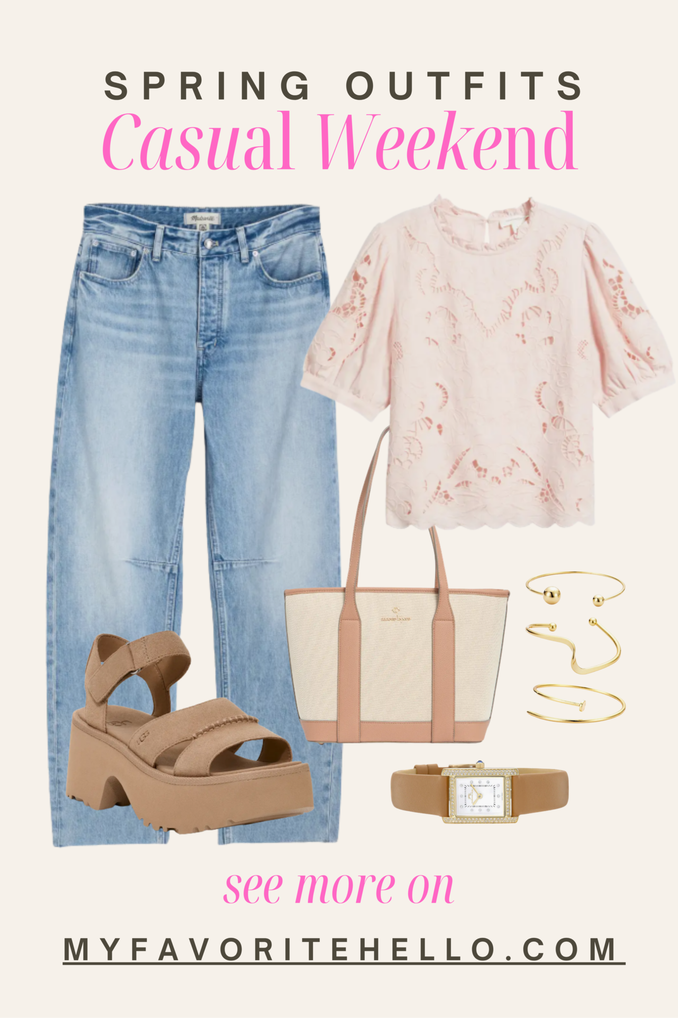Spring Outfit Ideas with Jeans
