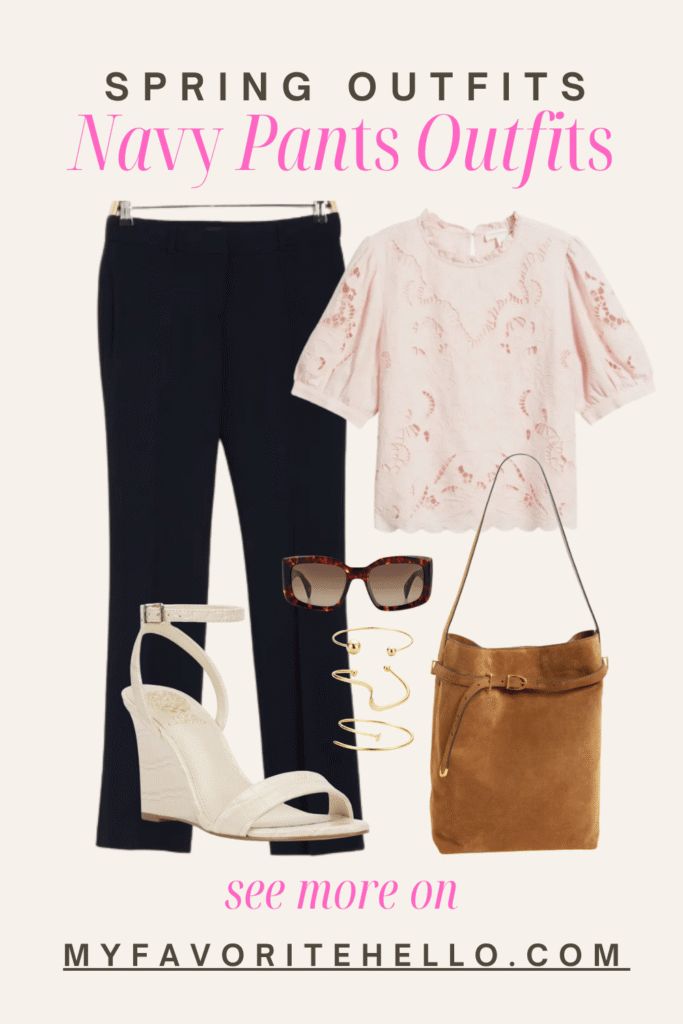 Navy Pants Outfits