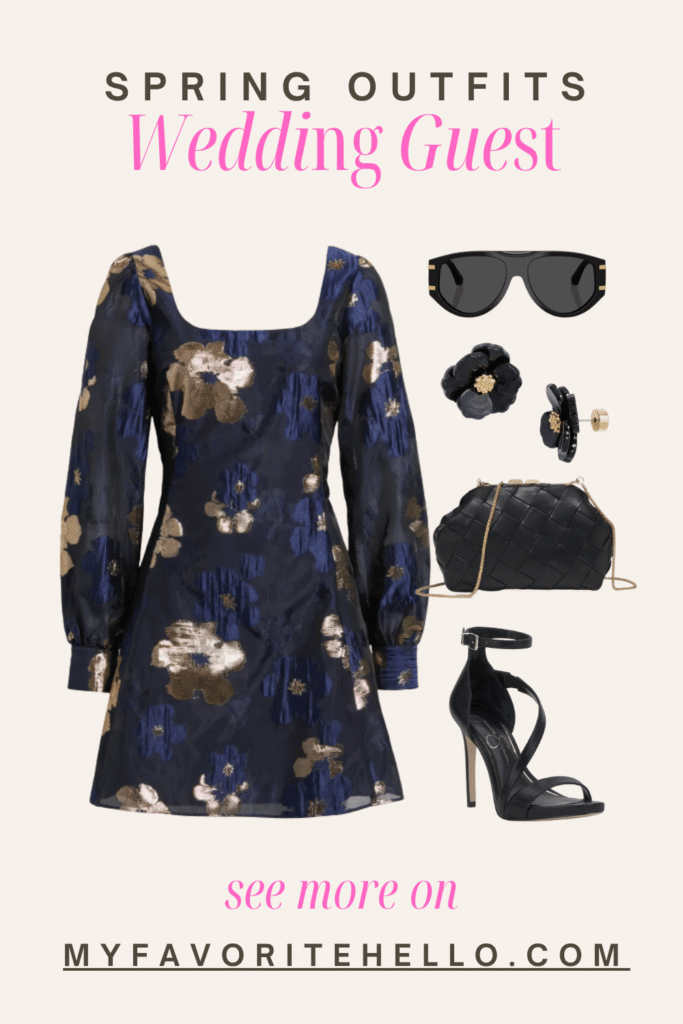 Spring Wedding Guest Dress Outfit